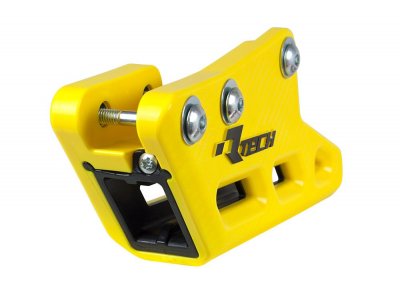Rtech, Kedjestyrare Monoblock R2.0 WORX, GUL, Suzuki 18-25 RM-Z450, 19-25 RM-Z250
