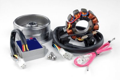 Trail Tech, DC system 120W stator, likriktare, svänghjul, Honda 05-18 CRF450X