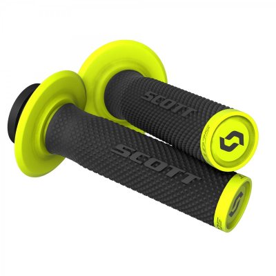 SCO GRIP SX II LOCK ON + CAM SET BLACK/YELLOW ONE SIZE