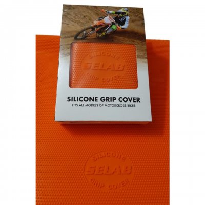 Selab Silicone Grip Cover, Orange Camo