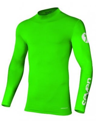 Seven Zero Compression Jersey, Flo Green