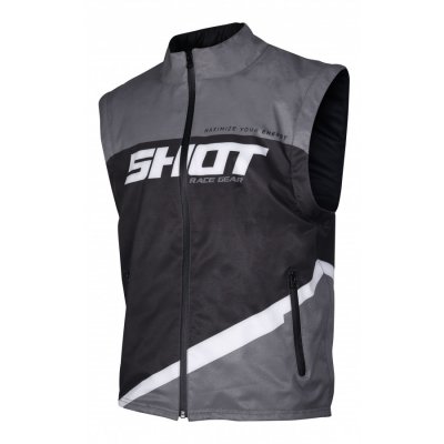 SHOT, JACKA BODYWARMER LITE, VUXEN, GRÅ/SVART