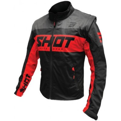 Shot Jacka Softshell Lite 3.0 Svart/Röd