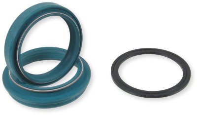 SKF Seals Kit (oil - dust) SHOWA 43 mm Green Color
