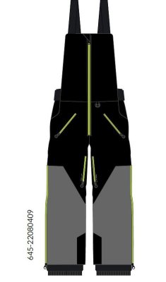 Skoterbyxor AMOQ Void Svart/Grå/HiVis