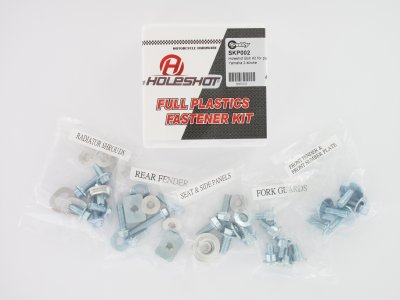 Holeshot, Skruvkit till plast, Yamaha 99-07 WR250, 08-16 WR250R, 99-26 YZ250, 99-07 WR125, 99-26 YZ125, 02-26 YZ85