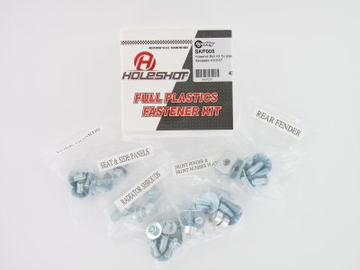 Holeshot, Skruvkit till plast, Kawasaki 07-16 KLX450, 19-26 KX450, 06-18 KX450F, 24-26 KX450X, 99-08 KX250, 19-26 KX250, 04-18 K