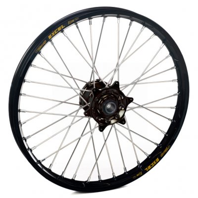 Haan Wheels, Komplett Hjul, 1,60, 19", FRAM, SVART, KTM 12-27 85 SX, Husqvarna 20-27 TC 85, 19 TC 85 (17/14), 14-19 TC 85 (19/16