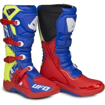 UFO Elektron Boots Red-Yellow-Blue