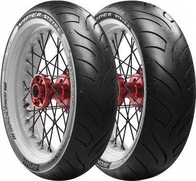 Avon, Däck Viper Stryke AM63 58P, 120, 70, 12", BAK FRAM