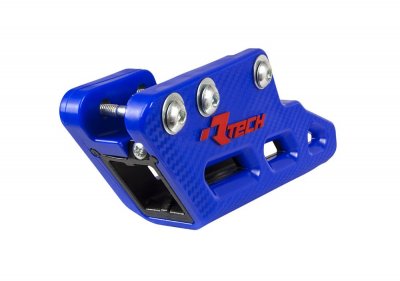 Rtech, Kedjestyrare Monoblock R2.0 WORX, SVART BLÅ, Yamaha 07-20 WR450F, 22-26 WR450F, 07-22 YZ450F, 07 WR250, 16-19 WR250, 07-2