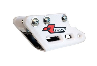 Rtech, Kedjestyrare Monoblock R2.0 WORX, SVART VIT, Yamaha 23-26 YZ450F, FANTIC 24-26 XXF 450